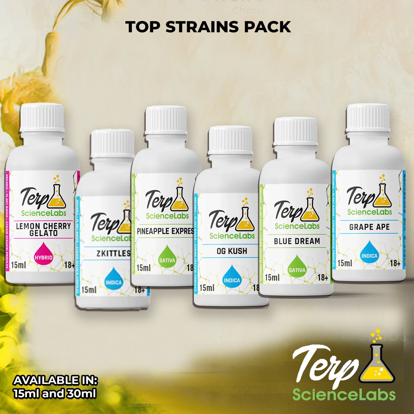 Top Strains Pack 30ml