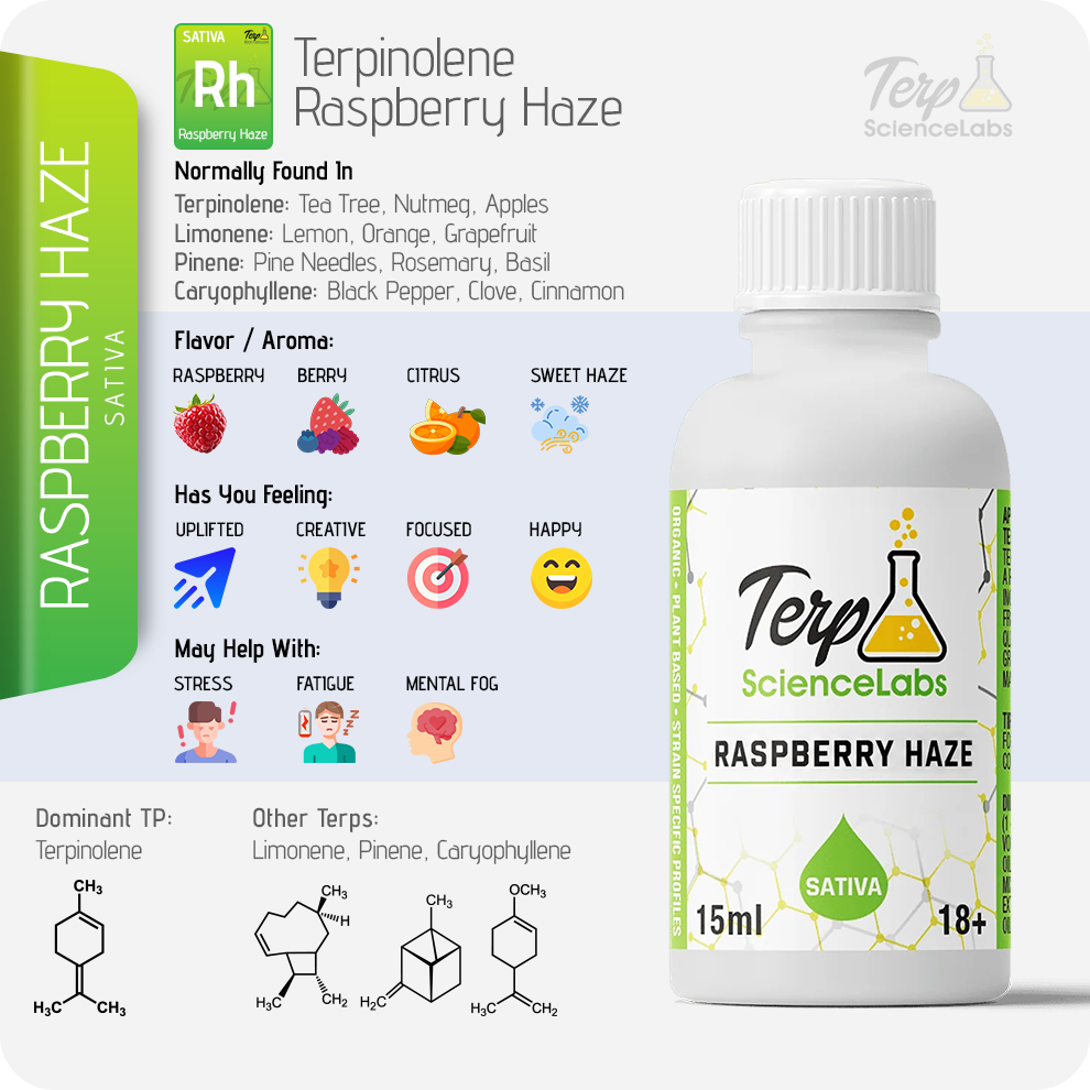Raspberry Haze Terpenes