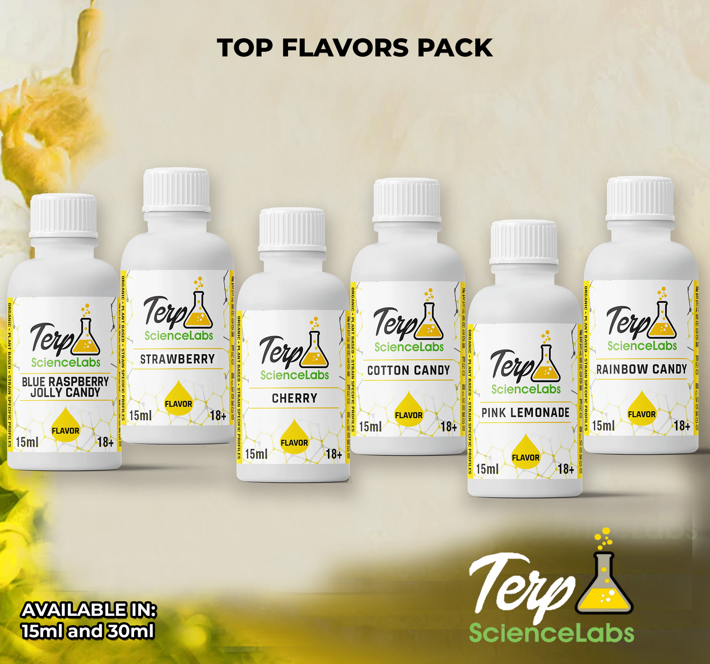 Top Flavors Pack 15ml