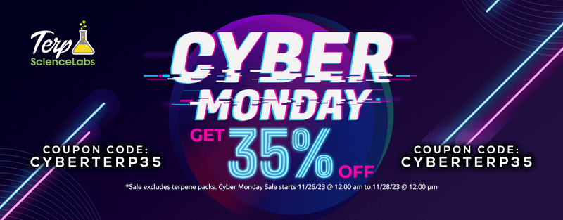 Cyber Monday Terpene Sale