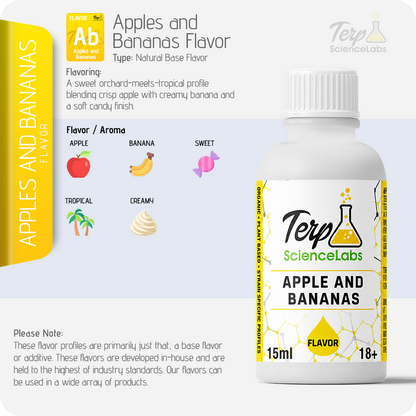 Apples and Bananas Flavor Profile