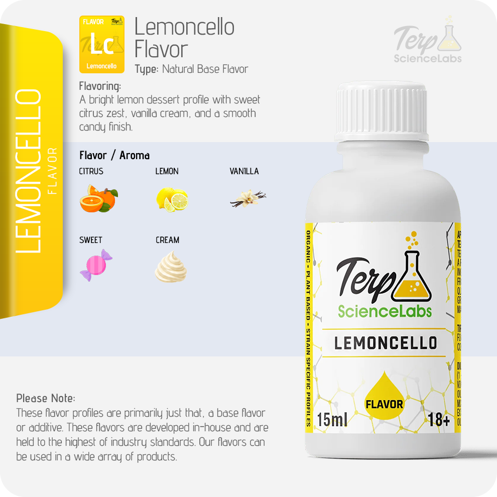 Lemoncello Flavor Profile