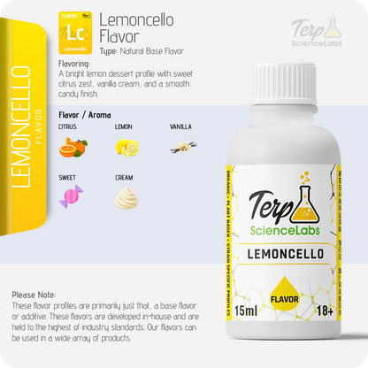 Lemoncello Flavor Profile