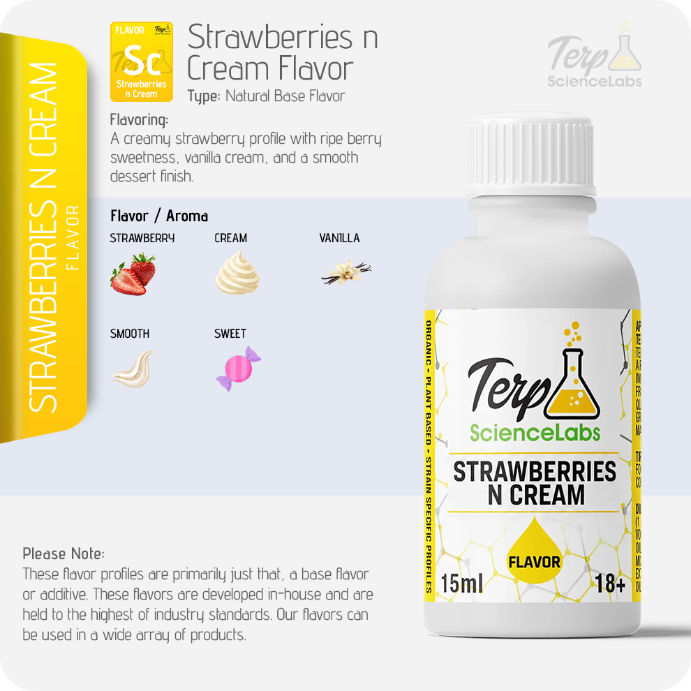 Strawberries n Cream Flavor Profile