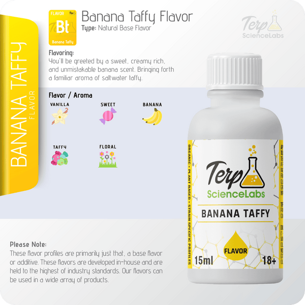 Banana Taffy Flavor Profile Terp Science Labs