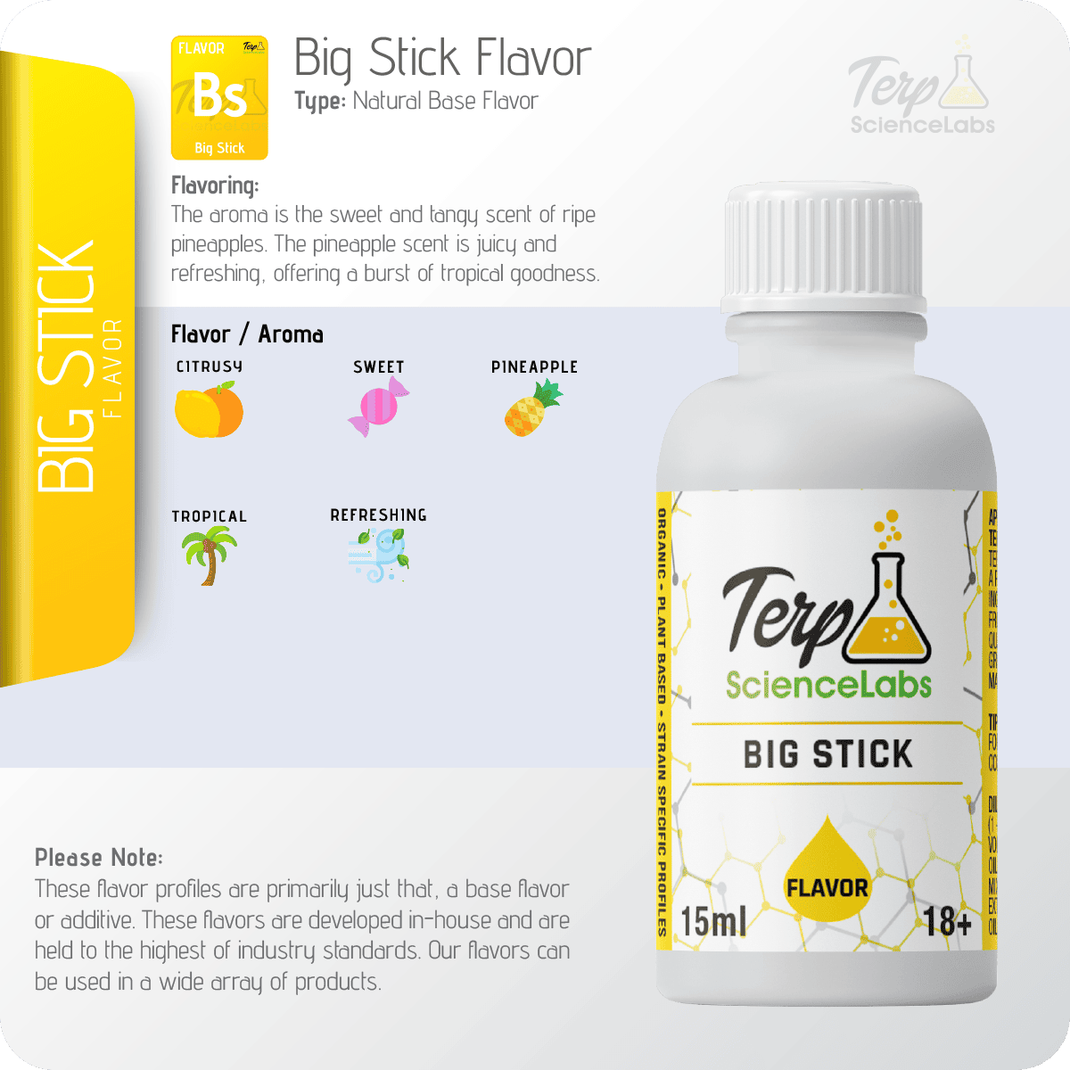 Big Stick Flavor Profile