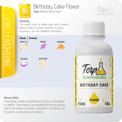Birthday Cake Flavor Profile 120ml Birthday Cake Flavor Profile 120ml