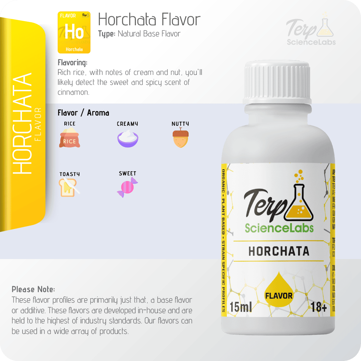 Horchata Flavor Profile