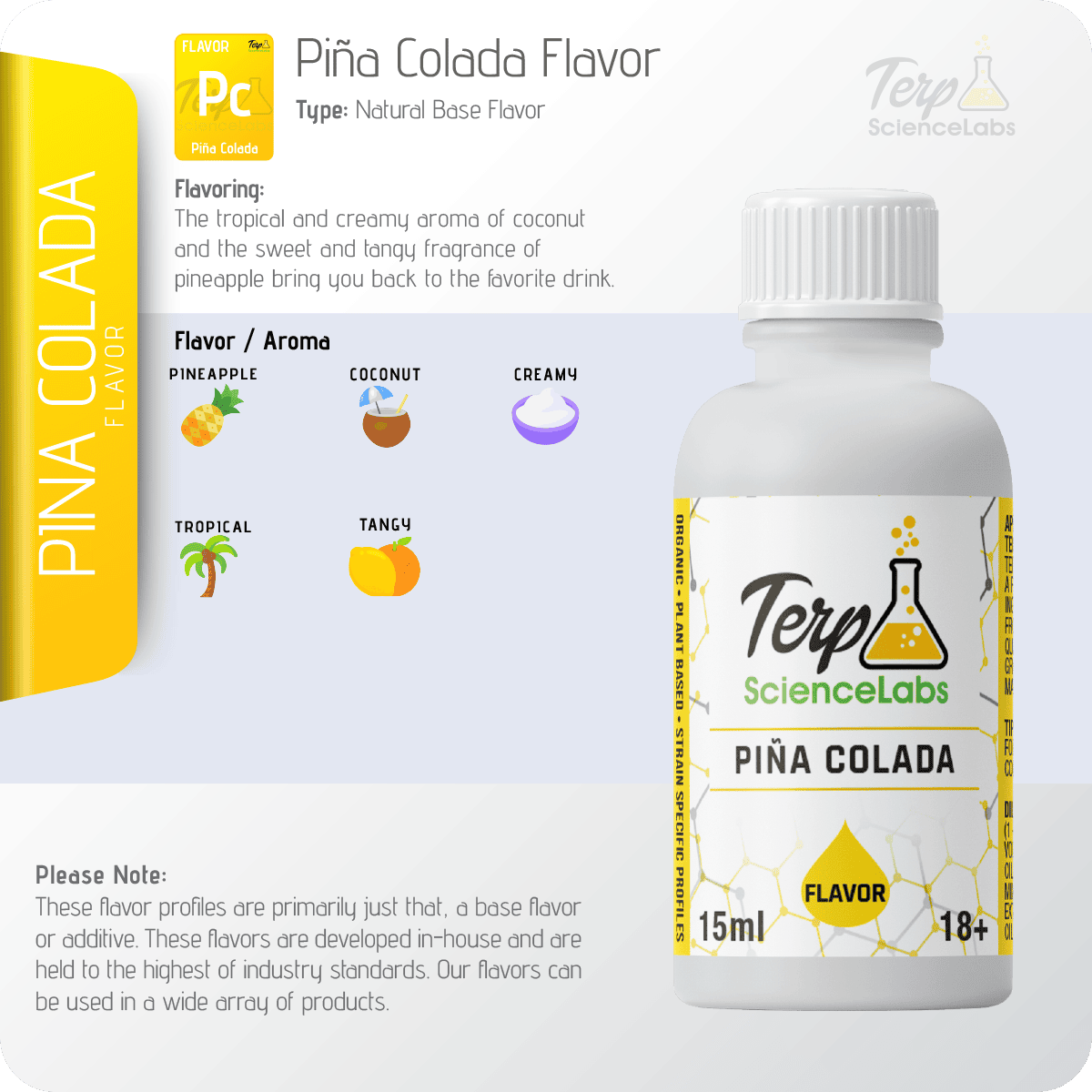 Piña Colada Flavor Profile