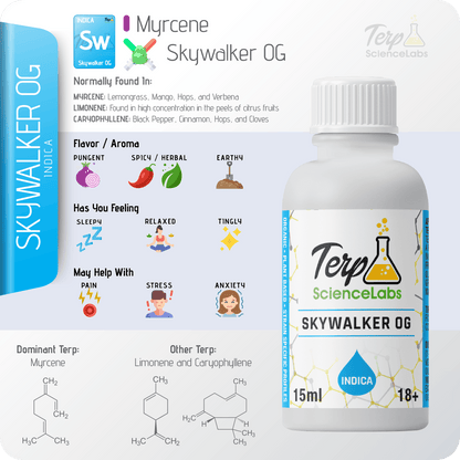 Skywalker OG Terpenes – Terp Science Labs Skywalker OG Terpenes – Terp Science Labs