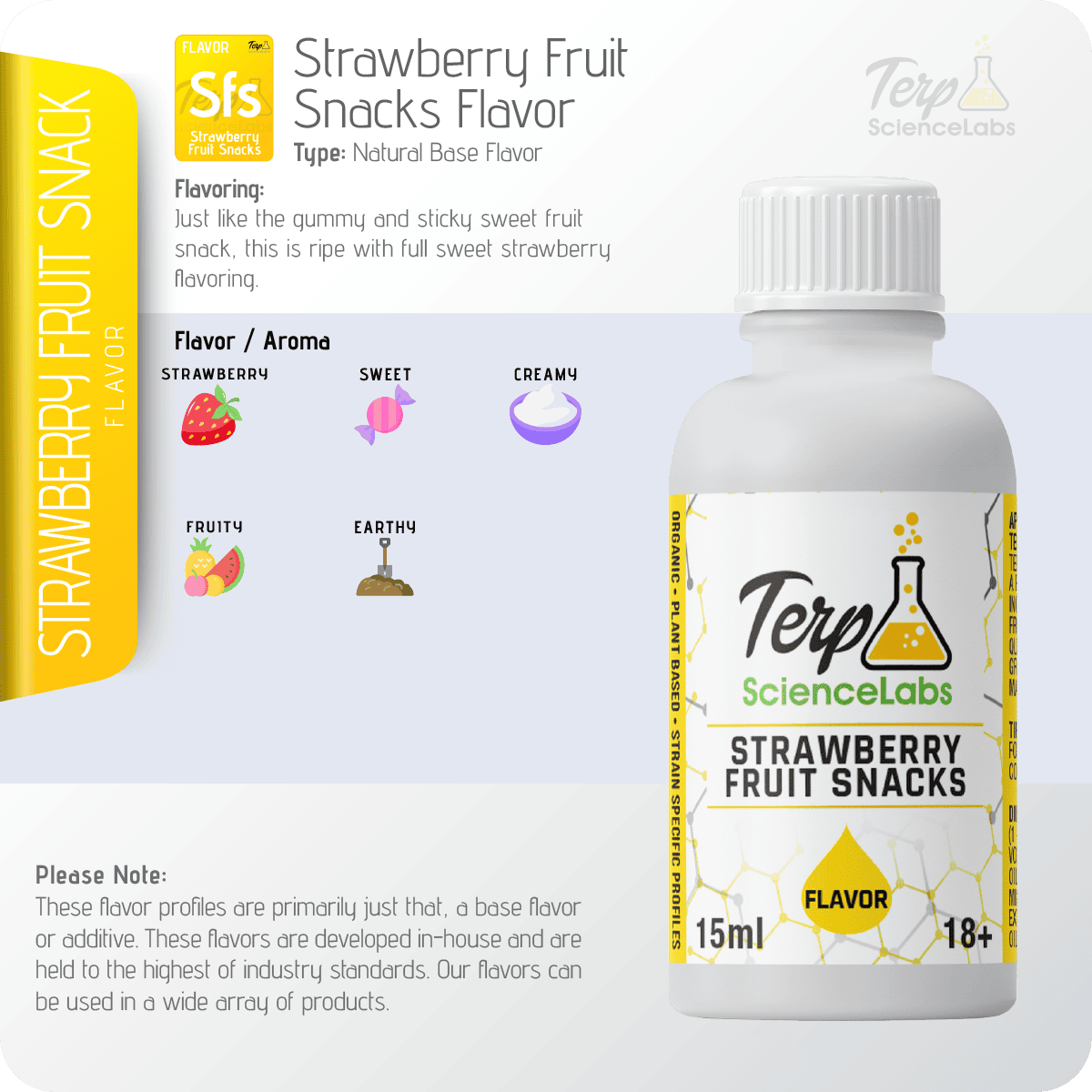 Strawberry Fruit Snacks Flavor Profile