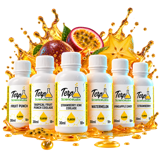 Fruit Punch · 6 × 30ml · Fruit Punch, Tropical Fruit Punch Coolade, Strawberry Kiwi Coolade, Watermelon, Pineapple Candy, Strawberry