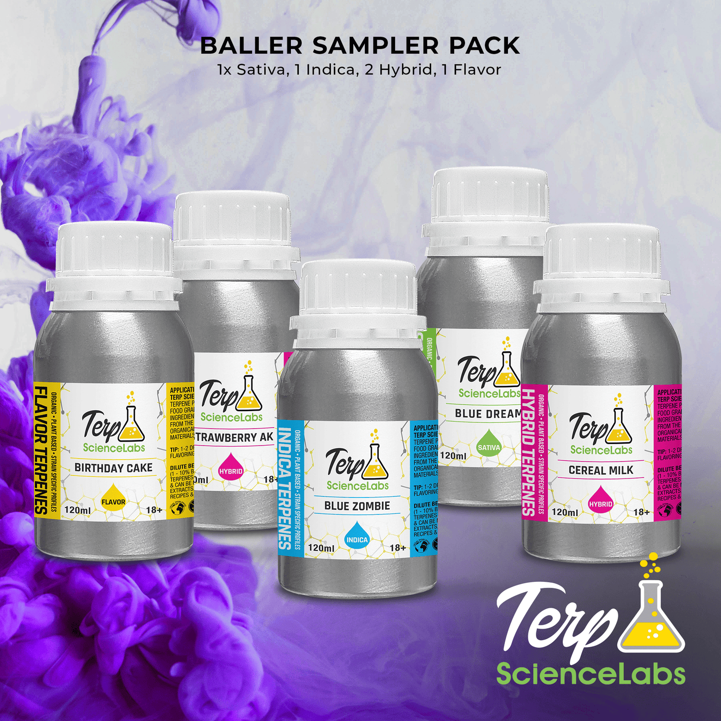 BALLER PACK | 5 x 120 mL