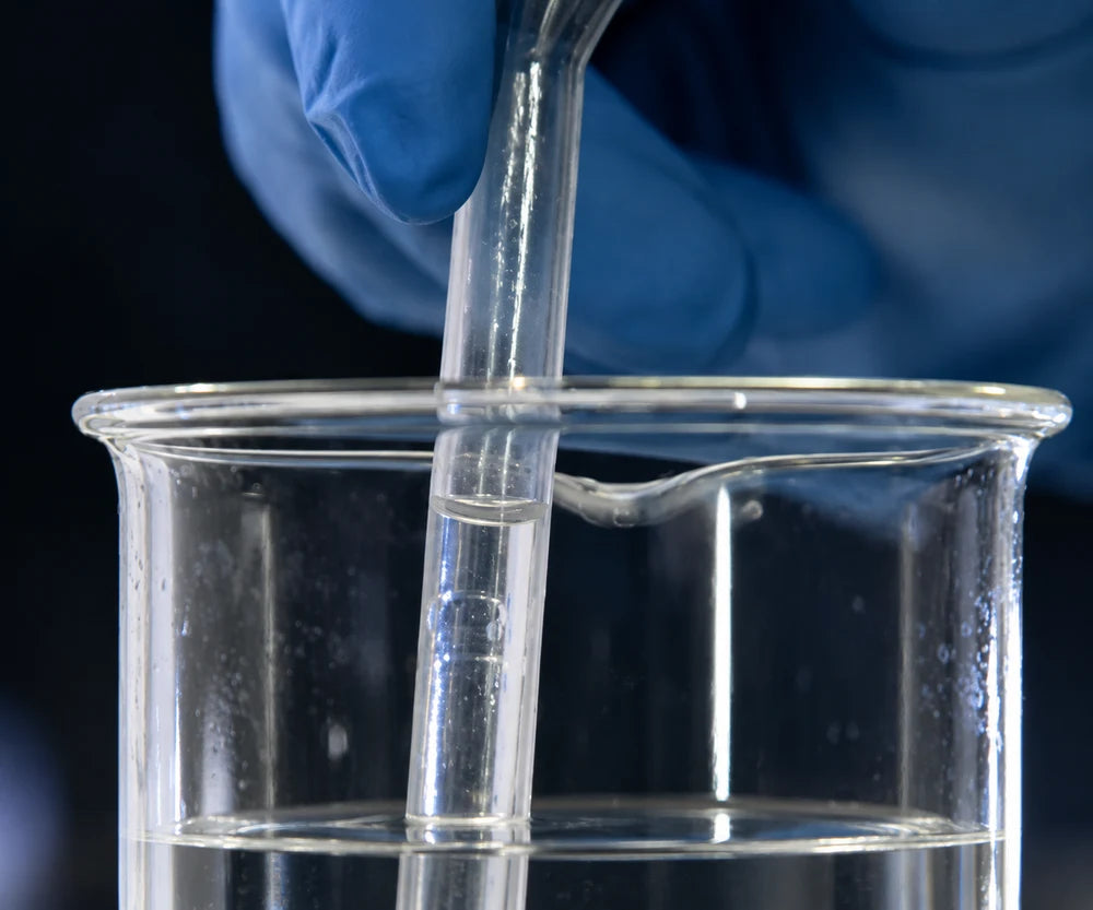 TSL pipette, enhanced illustrative lab imagery
